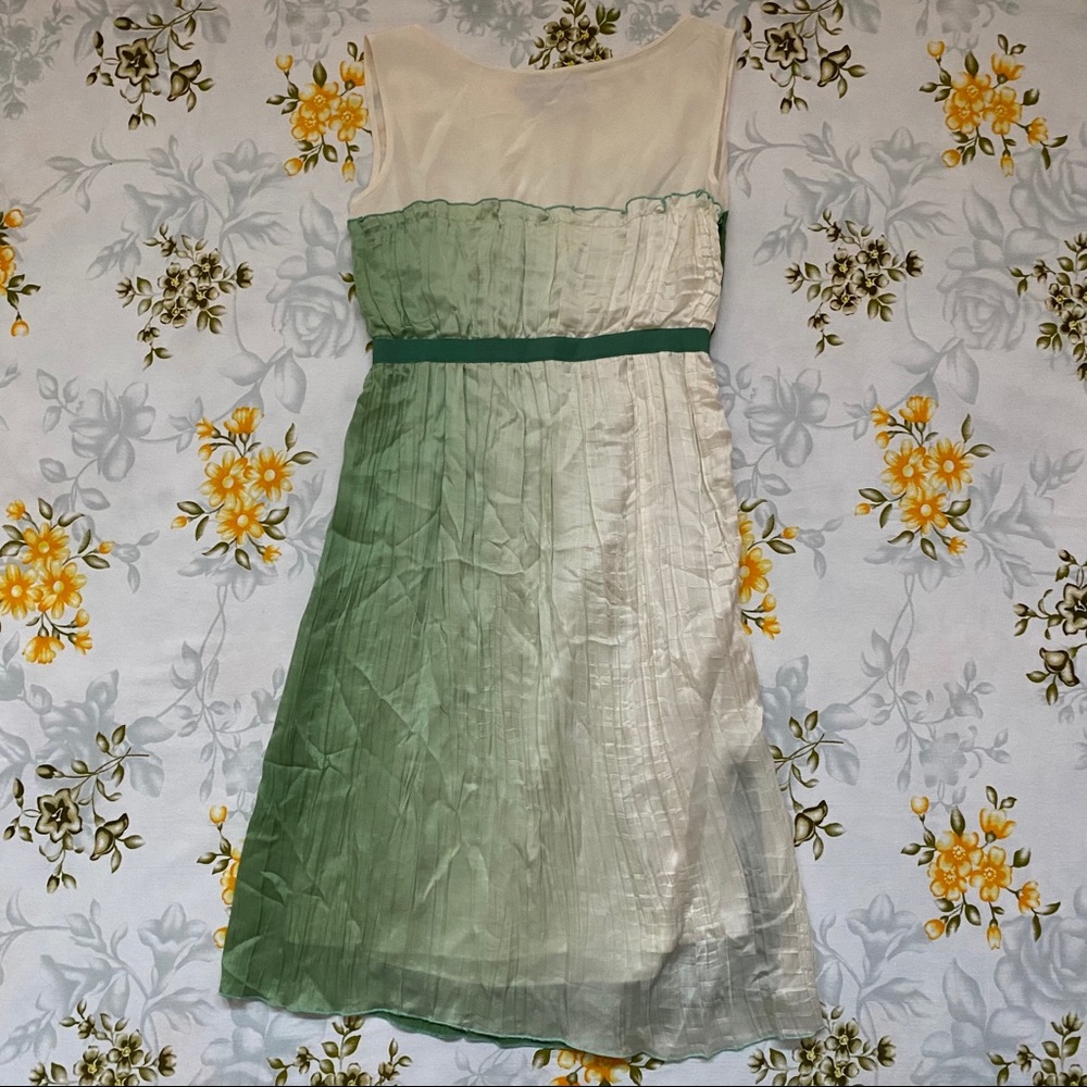 Behnaz Sarafpour Green Ombré Dress
